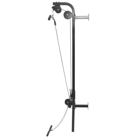 vidaXL Máquina de musculación de pared con pesas y mancuernas 30,5 kg 