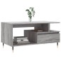 vidaXL Mesa de centro madera contrachapada gris Sonoma 90x49x45 cm vidaXL Mesa de centro madera contrachapada gris Sonoma 90x49x45 cm