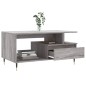 vidaXL Mesa de centro madera contrachapada gris Sonoma 90x49x45 cm vidaXL Mesa de centro madera contrachapada gris Sonoma 90x49x45 cm