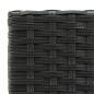 vidaXL Conjunto de bar para jardín 5 piezas ratán sintético negro vidaXL Conjunto de bar para jardín 5 piezas ratán sintético negro