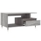 vidaXL Mesa de centro madera contrachapada gris Sonoma 90x49x45 cm vidaXL Mesa de centro madera contrachapada gris Sonoma 90x49x45 cm