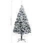 vidaXL Árbol de Navidad preiluminado con luces y bolas verde 180 cm vidaXL Árbol de Navidad preiluminado con luces y bolas verde 180 cm