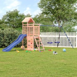 vidaXL Parque infantil de exterior madera maciza Douglas
