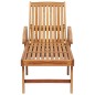 vidaXL Tumbonas 2 uds con mesa madera maciza de teca vidaXL Tumbonas 2 uds con mesa madera maciza de teca