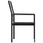 vidaXL Juego de comedor de jardín 7 piezas vidaXL Juego de comedor de jardín 7 piezas