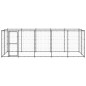 vidaXL Perrera de exterior de acero 12,1 m² vidaXL Perrera de exterior de acero 12,1 m²