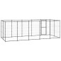 vidaXL Perrera de exterior de acero 12,1 m² vidaXL Perrera de exterior de acero 12,1 m²