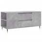 vidaXL Mesa de centro madera ingeniería gris hormigón 102x44,5x50 cm vidaXL Mesa de centro madera ingeniería gris hormigón 102x44,5x50 cm
