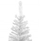 vidaXL Árbol de Navidad artificial con luces y bolas blanco 240 cm vidaXL Árbol de Navidad artificial con luces y bolas blanco 240 cm