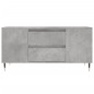 vidaXL Mesa de centro madera ingeniería gris hormigón 102x44,5x50 cm vidaXL Mesa de centro madera ingeniería gris hormigón 102x44,5x50 cm