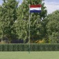 vidaXL Mástil y bandera de Países Bajos aluminio 6,23 m vidaXL Mástil y bandera de Países Bajos aluminio 6,23 m