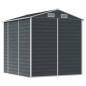 vidaXL Cobertizo de jardín acero galvanizado antracita 191x215x198cm vidaXL Cobertizo de jardín acero galvanizado antracita 191x215x198cm