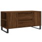 vidaXL Mesa de centro madera de ingeniería marrón roble 102x44,5x50 cm vidaXL Mesa de centro madera de ingeniería marrón roble 102x44,5x50 cm