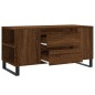 vidaXL Mesa de centro madera de ingeniería marrón roble 102x44,5x50 cm vidaXL Mesa de centro madera de ingeniería marrón roble 102x44,5x50 cm