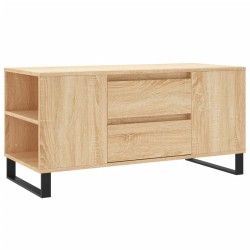 vidaXL Mesa de centro madera de ingeniería roble Sonoma 102x44,5x50 cm