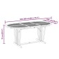 vidaXL Juego de comedor para jardín 7 pzas madera maciza de eucalipto vidaXL Juego de comedor para jardín 7 pzas madera maciza de eucalipto