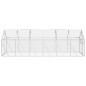 vidaXL Pajarera de aluminio color plateado 1,79x6x1,85 m vidaXL Pajarera de aluminio color plateado 1,79x6x1,85 m