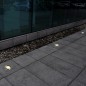 vidaXL Luces de suelo de exterior redondas 12 unidades vidaXL Luces de suelo de exterior redondas 12 unidades