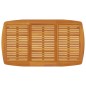 vidaXL Juego de comedor de jardín 5 piezas madera maciza de acacia vidaXL Juego de comedor de jardín 5 piezas madera maciza de acacia