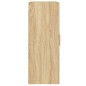 vidaXL Armarios de pared 2 uds madera de ingeniería roble Sonoma vidaXL Armarios de pared 2 uds madera de ingeniería roble Sonoma