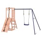 vidaXL Parque infantil de exterior madera maciza Douglas vidaXL Parque infantil de exterior madera maciza Douglas