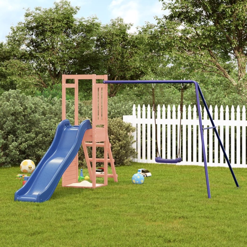 vidaXL Parque infantil de exterior madera maciza Douglas vidaXL Parque infantil de exterior madera maciza Douglas