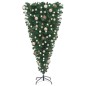 vidaXL Árbol de Navidad artificial invertido con LEDs y bolas 120 cm vidaXL Árbol de Navidad artificial invertido con LEDs y bolas 120 cm