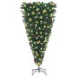 vidaXL Árbol de Navidad artificial invertido con luces y bolas 150 cm vidaXL Árbol de Navidad artificial invertido con luces y bolas 150 cm