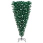 vidaXL Árbol de Navidad artificial invertido con luces y bolas 150 cm vidaXL Árbol de Navidad artificial invertido con luces y bolas 150 cm