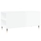 vidaXL Mesa de centro madera ingeniería blanco brillo 102x44,5x50 cm vidaXL Mesa de centro madera ingeniería blanco brillo 102x44,5x50 cm