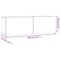 vidaXL Set de muebles de TV 2 pzas madera contrachapada roble ahumado vidaXL Set de muebles de TV 2 pzas madera contrachapada roble ahumado