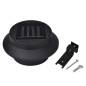 vidaXL Lámparas solares para valla exterior 12 uds LED negro vidaXL Lámparas solares para valla exterior 12 uds LED negro