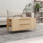 vidaXL Mesa de centro madera de ingeniería roble Sonoma 102x44,5x50 cm vidaXL Mesa de centro madera de ingeniería roble Sonoma 102x44,5x50 cm