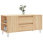 vidaXL Mesa de centro madera de ingeniería roble Sonoma 102x44,5x50 cm vidaXL Mesa de centro madera de ingeniería roble Sonoma 102x44,5x50 cm
