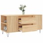 vidaXL Mesa de centro madera de ingeniería roble Sonoma 102x44,5x50 cm vidaXL Mesa de centro madera de ingeniería roble Sonoma 102x44,5x50 cm