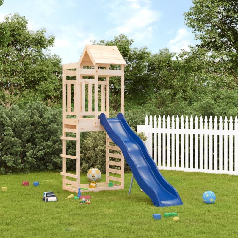 vidaXL Parque infantil de exterior madera maciza de pino vidaXL Parque infantil de exterior madera maciza de pino