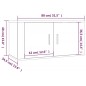 vidaXL Set de muebles de TV 2 piezas madera contrachapada blanco vidaXL Set de muebles de TV 2 piezas madera contrachapada blanco