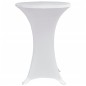 vidaXL Mantel elástico para mesa alta 4 unidades blanco Ø70 cm vidaXL Mantel elástico para mesa alta 4 unidades blanco Ø70 cm
