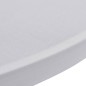 vidaXL Mantel elástico para mesa alta 4 unidades blanco Ø70 cm vidaXL Mantel elástico para mesa alta 4 unidades blanco Ø70 cm