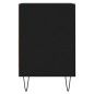 vidaXL Mueble para TV madera contrachapada negro 100x35x55 cm vidaXL Mueble para TV madera contrachapada negro 100x35x55 cm