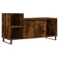vidaXL Mueble para TV madera contrachapada roble ahumado 100x35x55 cm vidaXL Mueble para TV madera contrachapada roble ahumado 100x35x55 cm