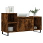 vidaXL Mueble para TV madera contrachapada roble ahumado 100x35x55 cm vidaXL Mueble para TV madera contrachapada roble ahumado 100x35x55 cm