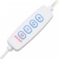 vidaXL Tocador con LED y 2 armarios madera contrachapada blanco vidaXL Tocador con LED y 2 armarios madera contrachapada blanco