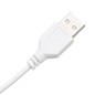vidaXL Tocador con LED y 2 armarios madera contrachapada blanco vidaXL Tocador con LED y 2 armarios madera contrachapada blanco