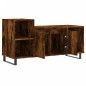vidaXL Mueble para TV madera contrachapada roble ahumado 100x35x55 cm vidaXL Mueble para TV madera contrachapada roble ahumado 100x35x55 cm