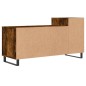 vidaXL Mueble para TV madera contrachapada roble ahumado 100x35x55 cm vidaXL Mueble para TV madera contrachapada roble ahumado 100x35x55 cm
