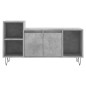 vidaXL Mueble para TV madera contrachapada gris hormigón 100x35x55 cm