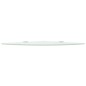 vidaXL Estantes esquina 2 uds soportes cromados vidrio blanco 25x25 cm
