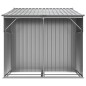 vidaXL Cobertizo de jardín acero galvanizado gris 277x192,5x179 cm vidaXL Cobertizo de jardín acero galvanizado gris 277x192,5x179 cm