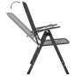vidaXL Set de comedor de jardín 3 pzas malla metal expandido antracita vidaXL Set de comedor de jardín 3 pzas malla metal expandido antracita